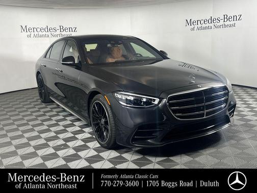 Graphite Gray 2025 Mercedes-Benz S-Class S 580 4MATIC