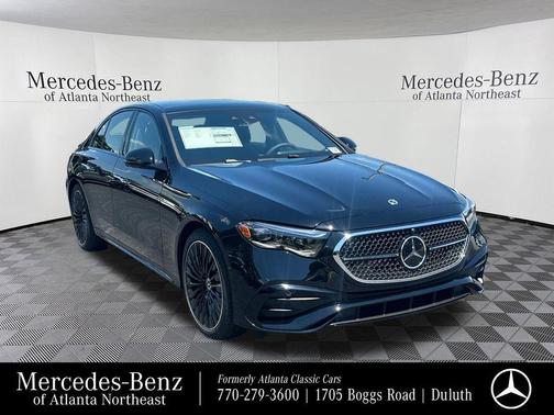 Black 2026 Mercedes-Benz E-Class E 350 4MATIC