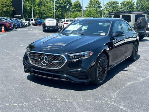 Black 2026 Mercedes-Benz E-Class E 350 4MATIC