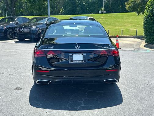 Black 2026 Mercedes-Benz E-Class E 350 4MATIC