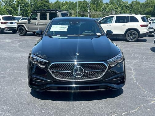 Black 2026 Mercedes-Benz E-Class E 350 4MATIC