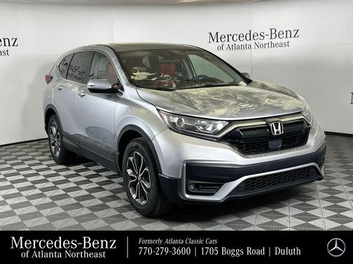 Sonic Gray Pearl 2021 Honda CR-V EX