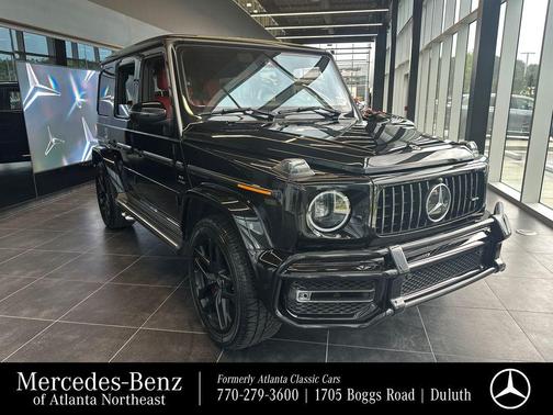 Obsidian Black Metallic 2022 Mercedes-Benz AMG G 63 4MATIC