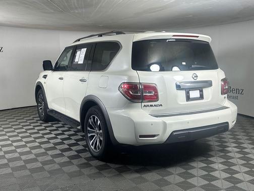 White 2019 Nissan Armada SL