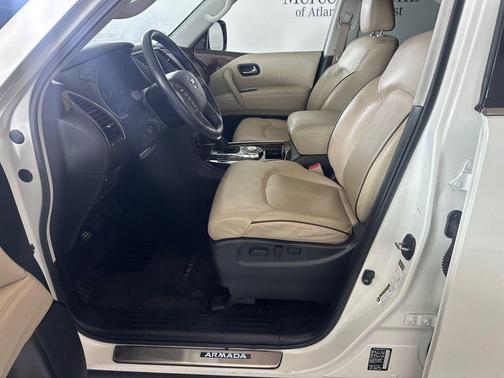 White 2019 Nissan Armada SL