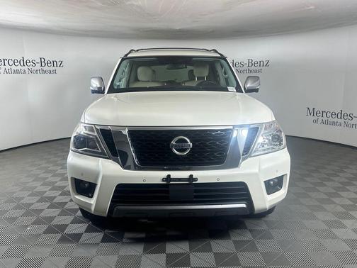 White 2019 Nissan Armada SL