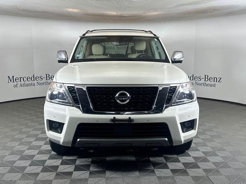 White 2019 Nissan Armada SL