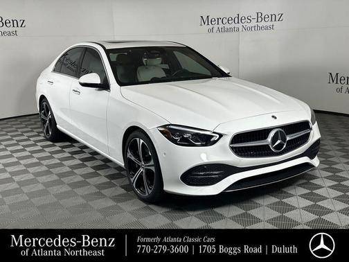 Polar White 2025 Mercedes-Benz C-Class C 300