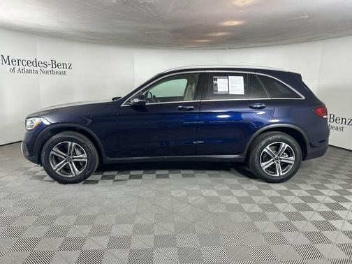 Lunar Blue Metallic 2021 Mercedes-Benz GLC 300 Base