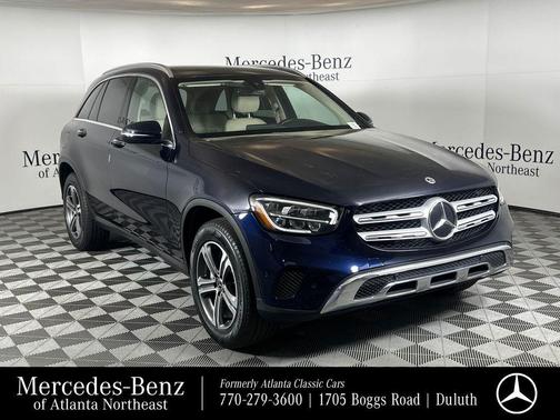 Lunar Blue Metallic 2021 Mercedes-Benz GLC 300 Base