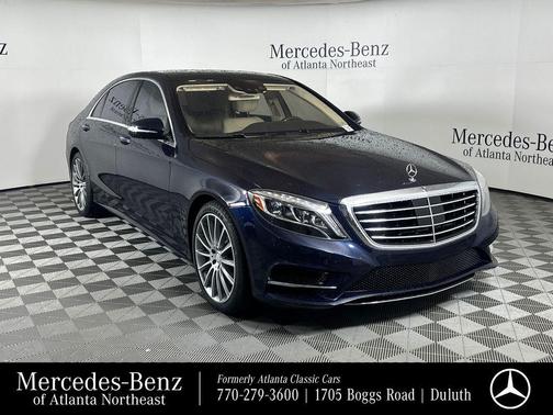 Lunar Blue Metallic 2016 Mercedes-Benz S-Class S 550