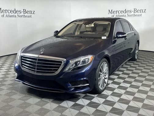 Lunar Blue Metallic 2016 Mercedes-Benz S-Class S 550