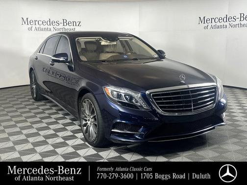 Lunar Blue Metallic 2016 Mercedes-Benz S-Class S 550