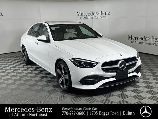 Polar White 2025 Mercedes-Benz C-Class C 300