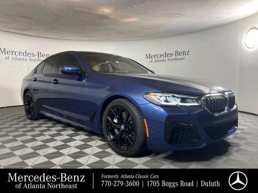 Phytonic Blue Metallic 2023 BMW 540 i