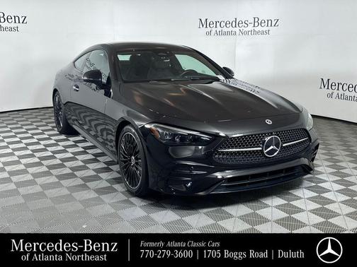 Obsidian Black Metallic 2026 Mercedes-Benz CLE 300 Base 4MATIC