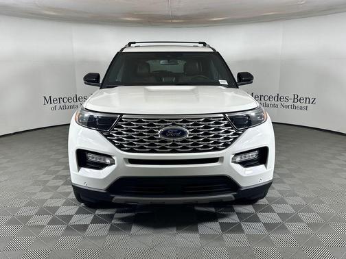 Star White 2022 Ford Explorer Platinum