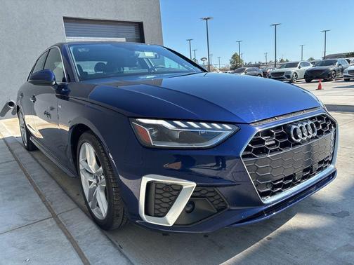 Navarra Blue Metallic 2024 Audi A4 45 S line quattro Premium