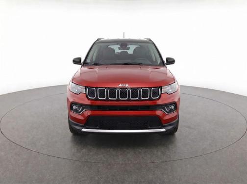 Red 2025 Jeep Compass Limited