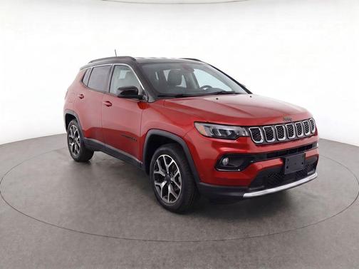 Red 2025 Jeep Compass Limited
