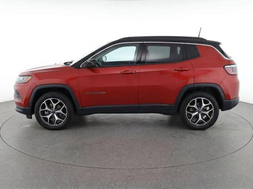 Red 2025 Jeep Compass Limited