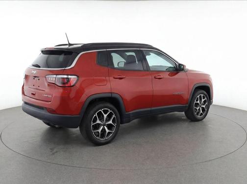 Red 2025 Jeep Compass Limited