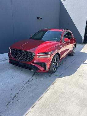 Red 2026 Genesis GV70 3.5T Sport Prestige