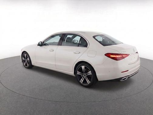White 2025 Mercedes-Benz C-Class C 300