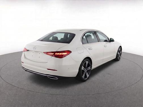 White 2025 Mercedes-Benz C-Class C 300