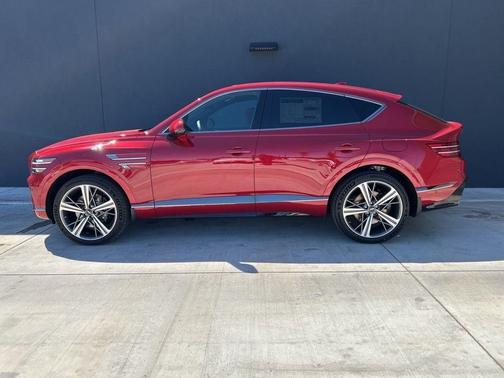 Red 2026 Genesis GV80 Coupe 3.5T e-SC