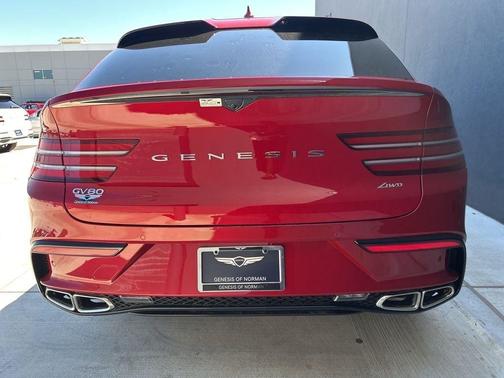 Red 2026 Genesis GV80 Coupe 3.5T e-SC