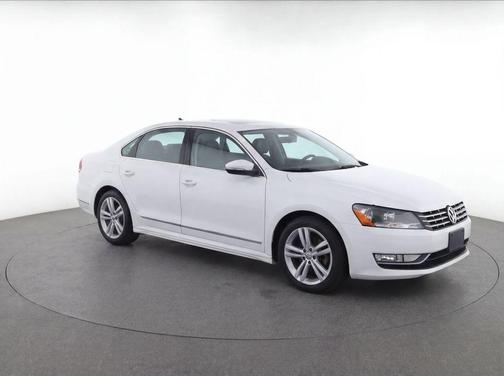 Candy White 2015 Volkswagen Passat 3.6L V6 DSG SEL Premium