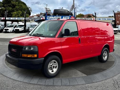 Red 2018 GMC Savana 2500 Work Van