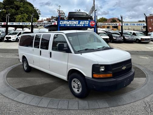 White 2013 Chevrolet Express 3500 LS