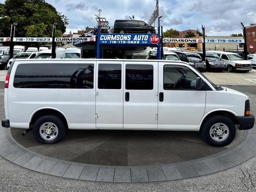 White 2013 Chevrolet Express 3500 LS