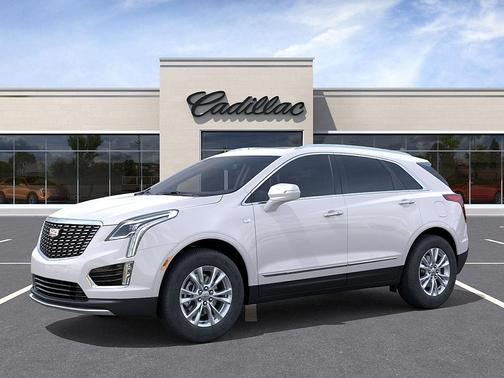 Crystal White Tricoat 2023 Cadillac XT5 Premium Luxury
