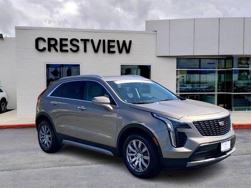 Latte Metallic 2023 Cadillac XT4 Premium Luxury