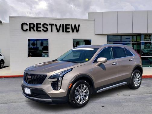 Latte Metallic 2023 Cadillac XT4 Premium Luxury