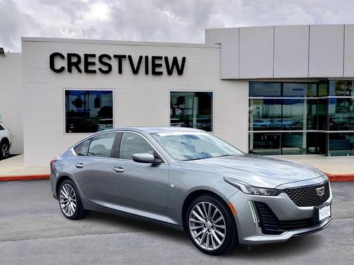Argent Silver Metallic 2023 Cadillac CT5 Premium Luxury