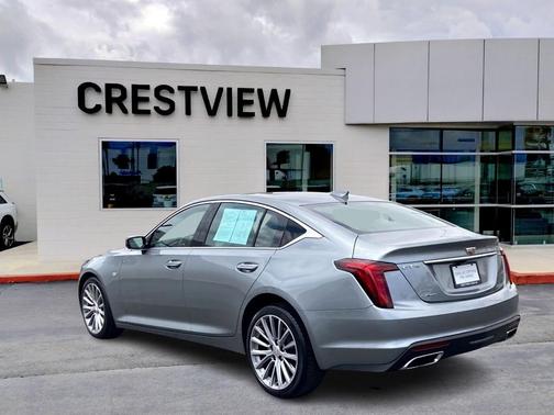 Argent Silver Metallic 2023 Cadillac CT5 Premium Luxury