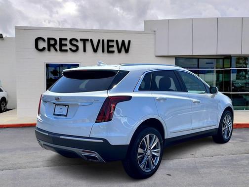 Crystal White Tricoat 2023 Cadillac XT5 Premium Luxury