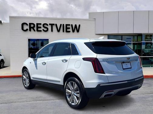 Crystal White Tricoat 2023 Cadillac XT5 Premium Luxury