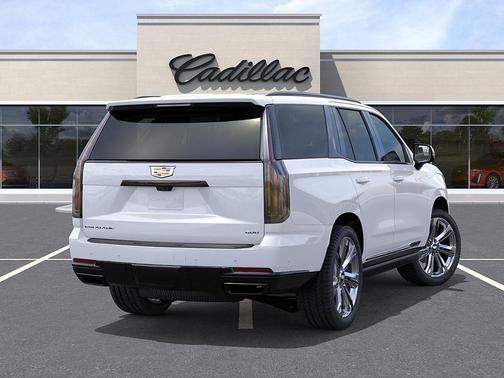 Vibrant White Tricoat 2026 Cadillac Escalade Sport