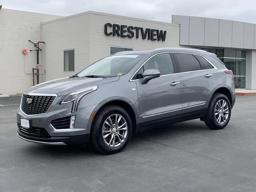 Satin Steel Metallic 2021 Cadillac XT5 Premium Luxury