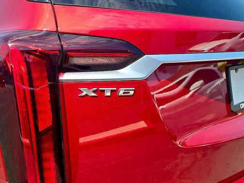 Radiant Red Tintcoat 2024 Cadillac XT6 Premium Luxury FWD