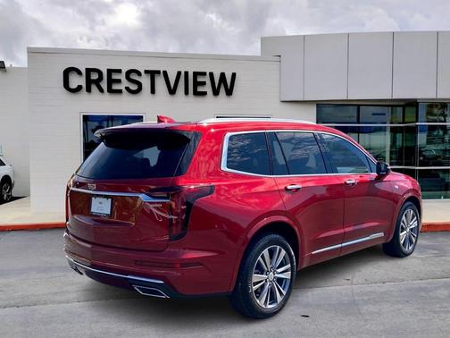 Radiant Red Tintcoat 2024 Cadillac XT6 Premium Luxury FWD