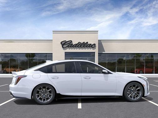 Vibrant White Tricoat 2026 Cadillac CT5 Sport