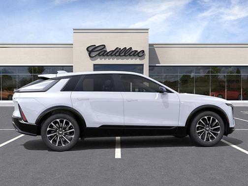 Vibrant White Tricoat 2026 Cadillac LYRIQ Sport