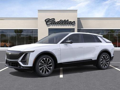 Vibrant White Tricoat 2026 Cadillac LYRIQ Sport