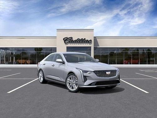 Argent Silver Metallic 2026 Cadillac CT4 Premium Luxury RWD